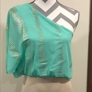 One shoulder summer dress